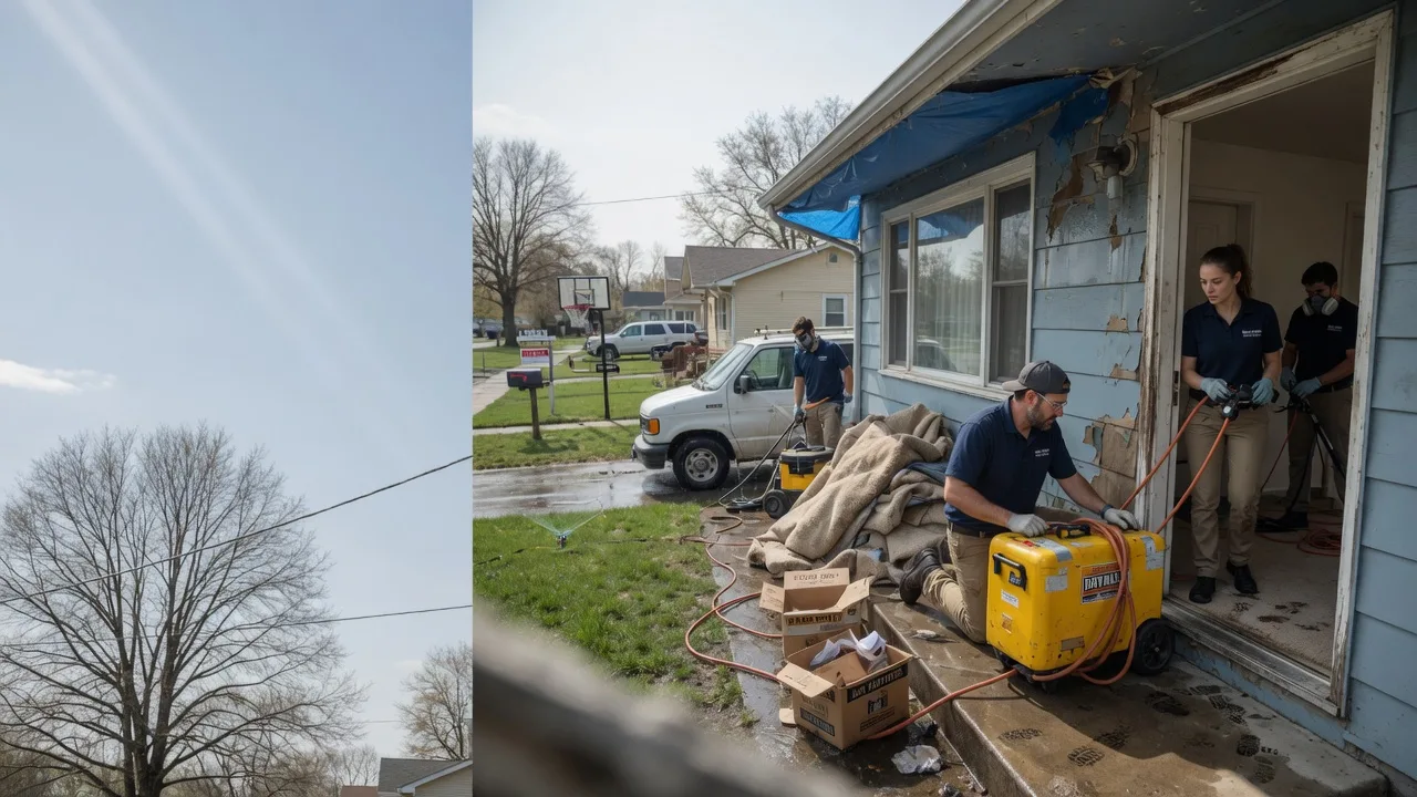 Basement Flood Cleanup in Smithers, WV near me